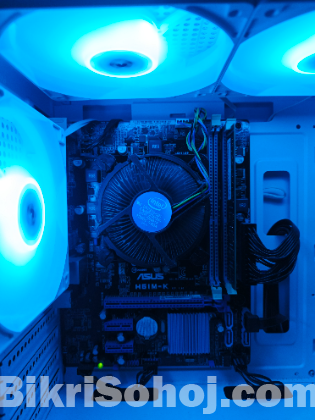 Full pc setup gaming case